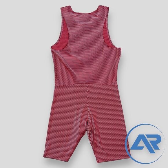 Nike Pro Elite Bahrain Team Issued USA Speedsuit Red White Men's Sz L CI6347-657 - Picture 2 of 7